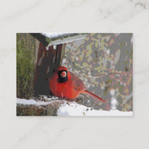 Carte De Visite Cardinal à l'ATC de la source