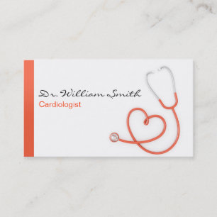 Carte De Visite Cardiologist