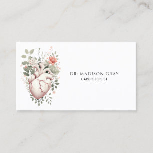 Carte De Visite Cardiologiste - Affaires Et Nomination