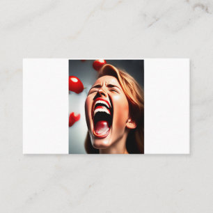 Carte De Visite Caricatures Drôle Design