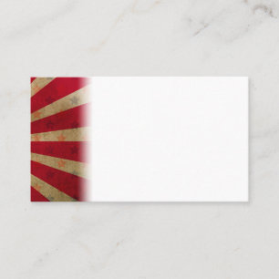 Carte De Visite Carnaval vintage Circus Tent Stars Red Lines