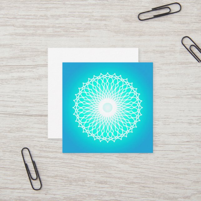 CARTE DE VISITE CARRÉ 3 (Devant/Arrière en situation)