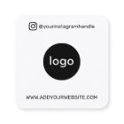 Ajouter votre logo photo code QR médias sociaux mo