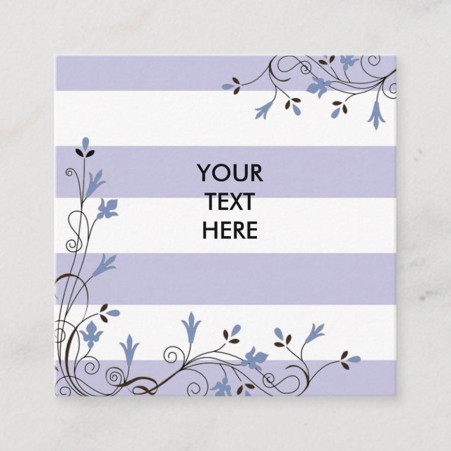 Carte De Visite Carré Ajustez, 2,5" x 2,5", matte standard (Devant)