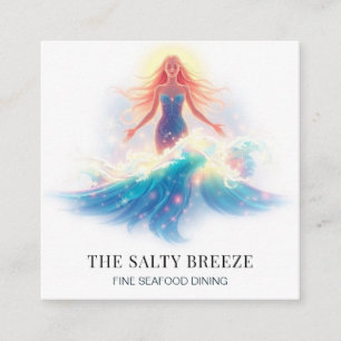 Carte De Visite Carré *~* AP13 Beach WAVE Naissance de Vénus 52