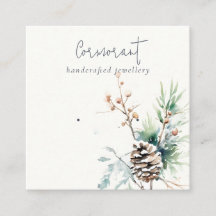 Baies d'hiver à neige rousse Porte-étoffe