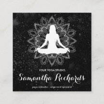 Boho Chic Mandala Trendy Celestial Blanc Noir