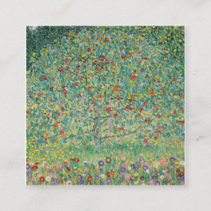 Carte De Visite Carré Climat d'Apple Tree