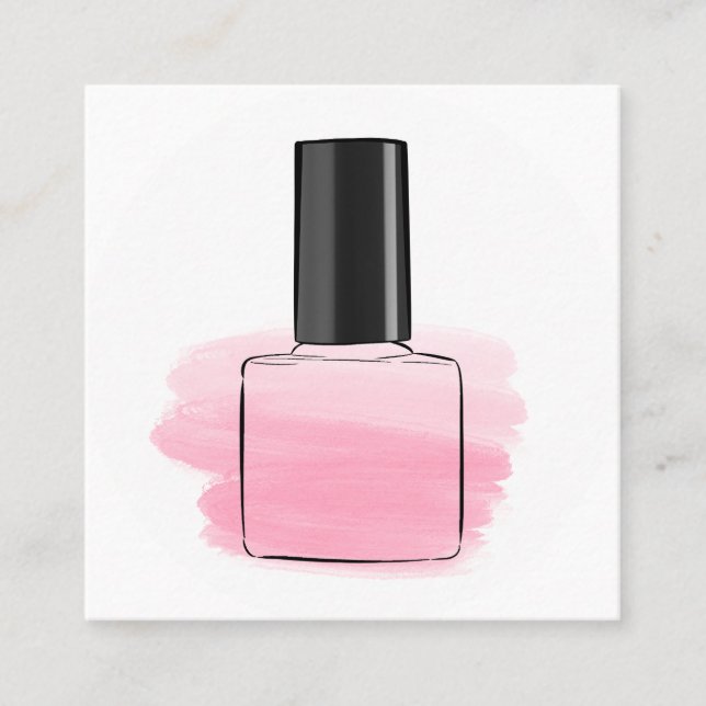 Carte De Visite Carré Clous (Devant)