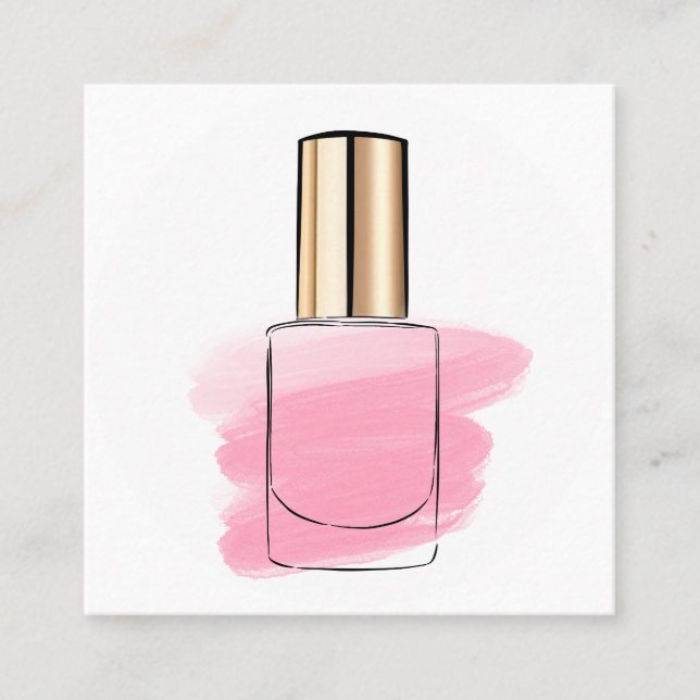 Carte De Visite Carré Clous (Devant)