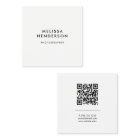 Code QR moderne minimaliste
