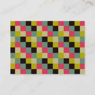 Carte De Visite Carré couleur 06