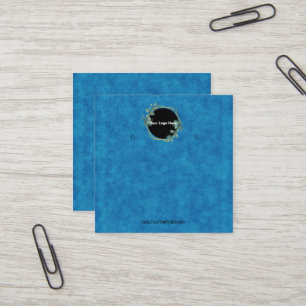 Carte De Visite Carré Creat Your Custom Logo Earring Display Card 