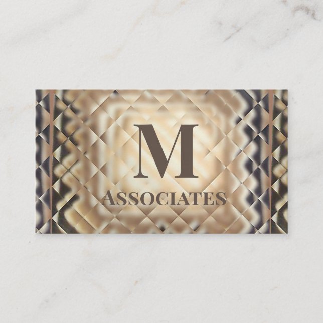 Carte De Visite Carré dimensionnel-M (Devant)