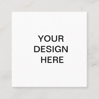 Carte De Visite Carré Faux cadre, maquillage image cadre, numérique