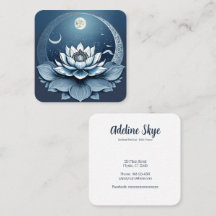 Fleur de Lotus et lune