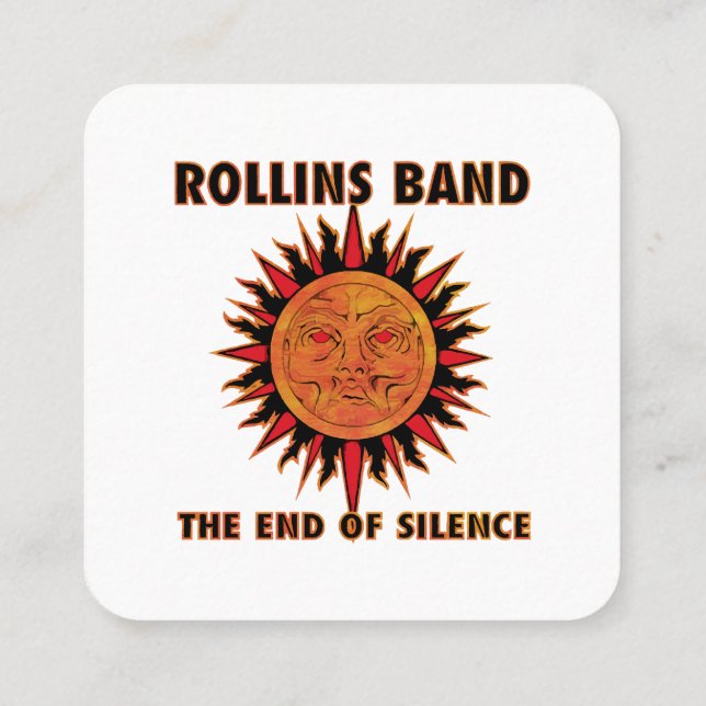 Carte De Visite Carré Groupe de rêve (Dos)