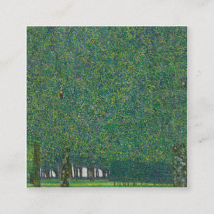 Carte De Visite Carré Gustav Klimt - Le Parc