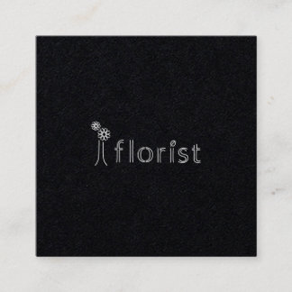Carte De Visite Carré i floristさまショップカード２