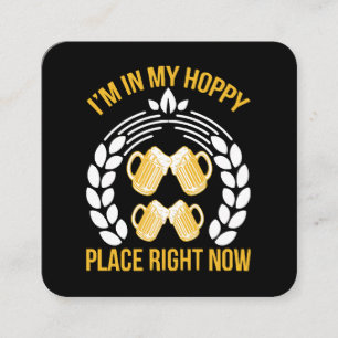 Carte De Visite Carré Je suis dans mon désespoir en ce moment