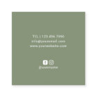 Liste de cheveux minimaliste ciseaux Salon Sage Ve