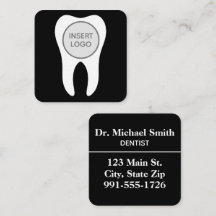 Logo dentaire moderne Circle Dentiste et Bureau de