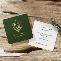 Lotus d'or | Vert | wellness massage spa yoga
