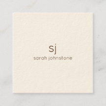Monogramme minimal