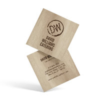 Monogramme rustique à brûlage de bois pour la rest