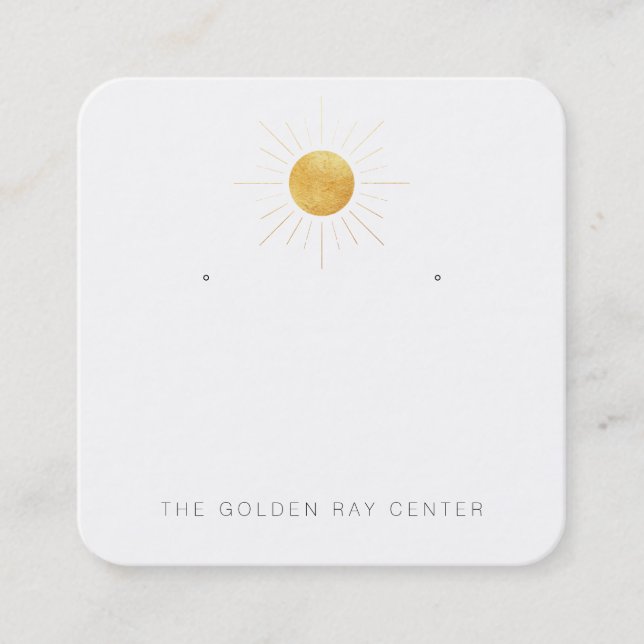 Carte De Visite Carré personnalisation Laurie- Conserver - avec trous (Devant)