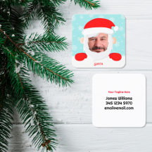 Photo personnalisée des services père Noël