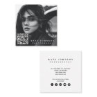 Photo simple moderne Code QR Médias sociaux