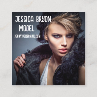 Carte De Visite Carré PHOTO square CUSTOM Business Cards