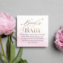 Pink Over the Moon Livres pour bébé Insertion