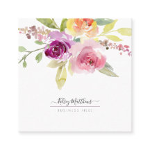 PixDezines Roses d'été aquarelle, Plum