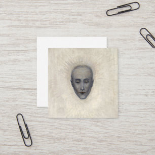 Carte De Visite Carré Portrait de Marcel Duchamp par Florine Stettheimer