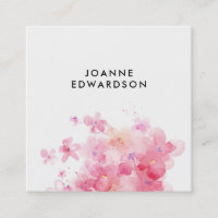 Professionnel blanc floral pourpre rose