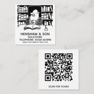 Carte De Visite Carré Promotions pour les conseillers juridiques