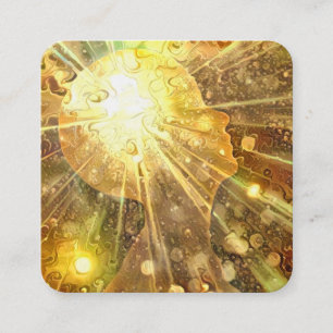 Carte De Visite Carré Puissance mentale