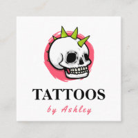 Punk Rock Gothique Crâne tatouage Artiste Salon St