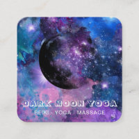 *~* QR Luna cosmique Étoiles Lune sombre Lune Lune