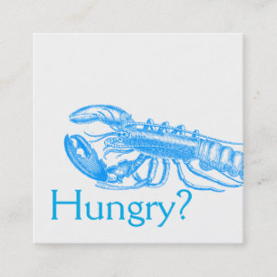 Carte De Visite Carré Restaurants Für