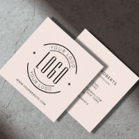 rose vif moderne simple ajoutez votre logo
