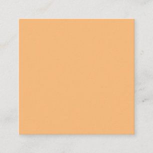 Carte De Visite Carré simple couleur solide minimale personnalisée