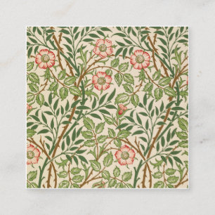 Carte De Visite Carré Sweet Briar William Morris