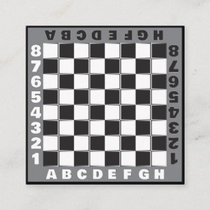Carte De Visite Carré tableau d'échecs à vendre