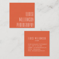 Tendance contemporaine Chic Bold Typographie Orang