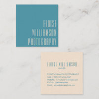 Tendance contemporaine Chic Bold Typographie Turqu