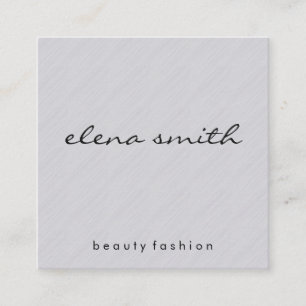 Carte De Visite Carré Texture minimaliste