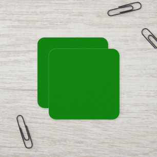 Carte de visite Carré vert